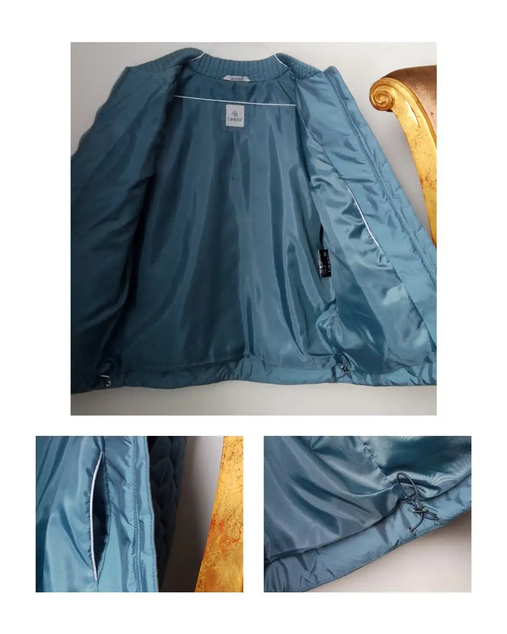 Стеганая демисезонная куртка премиум-класса - Верхняя одежда (Одежда) в Москва