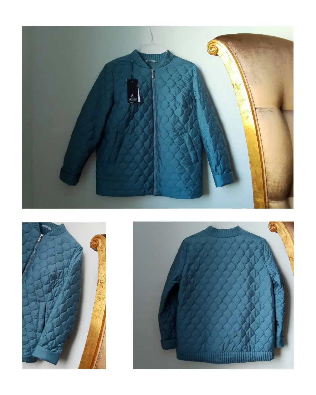 Стеганая демисезонная куртка премиум-класса - Верхняя одежда (Одежда) в Москва