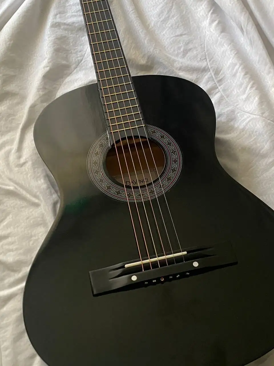 Акустическая гитара DAVINCI DF-50A ВК с корпусом типа фолк - Музыкальные инструменты (Барахолка) в Москва