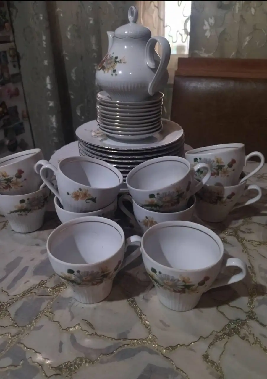 Чайный сервиз ГДР - Посуда (Барахолка) в Москва