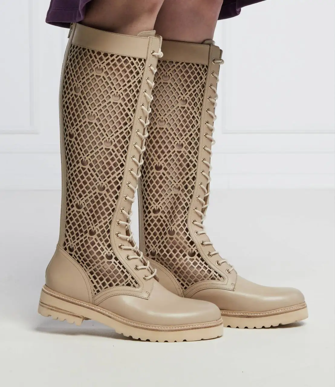 Платье Rich&Royal, сапоги и сумка Pinko - Одежда в Москва