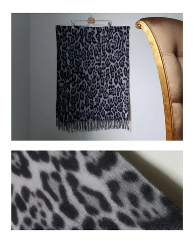 Кашемировый палантин с леопардовым принтом - частное объявление в Москва