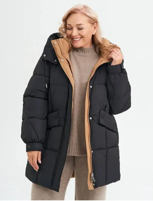 Пуховик с капюшоном размер XL - частное объявление в Москва