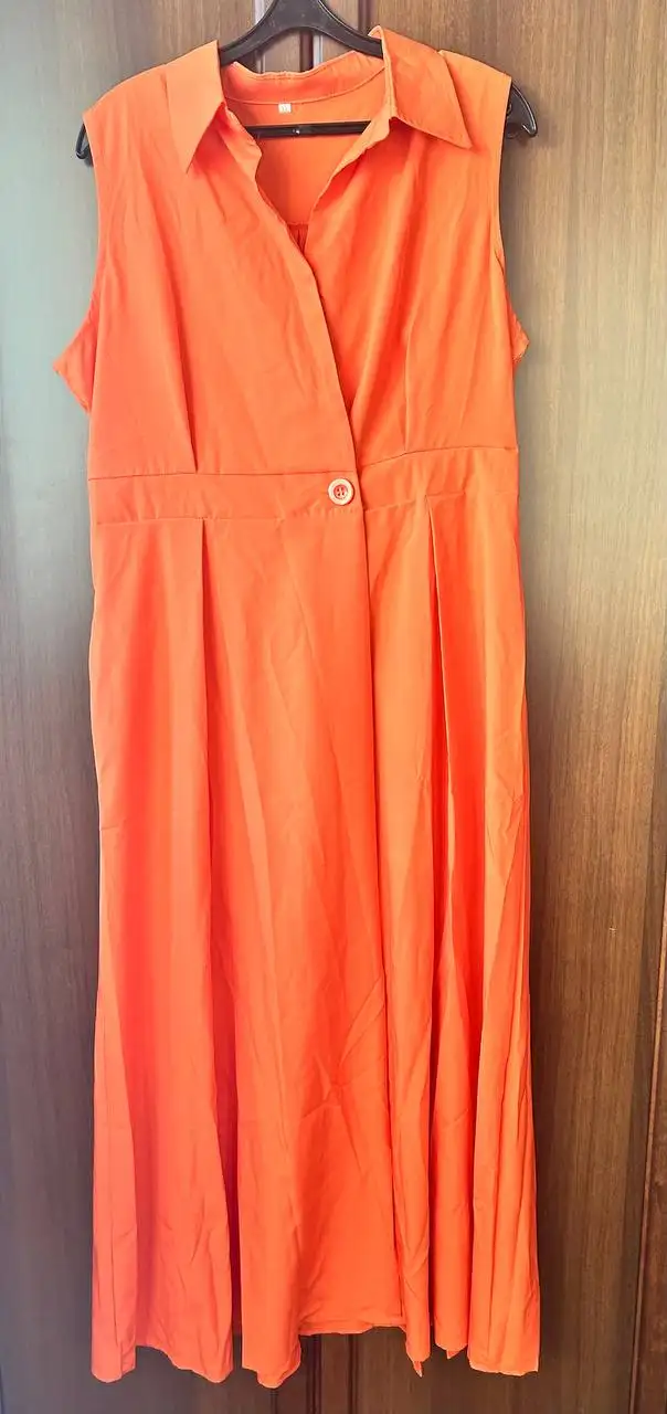 Женский сарафан оранжевого цвета новый - Женская одежда (Одежда) в Москва