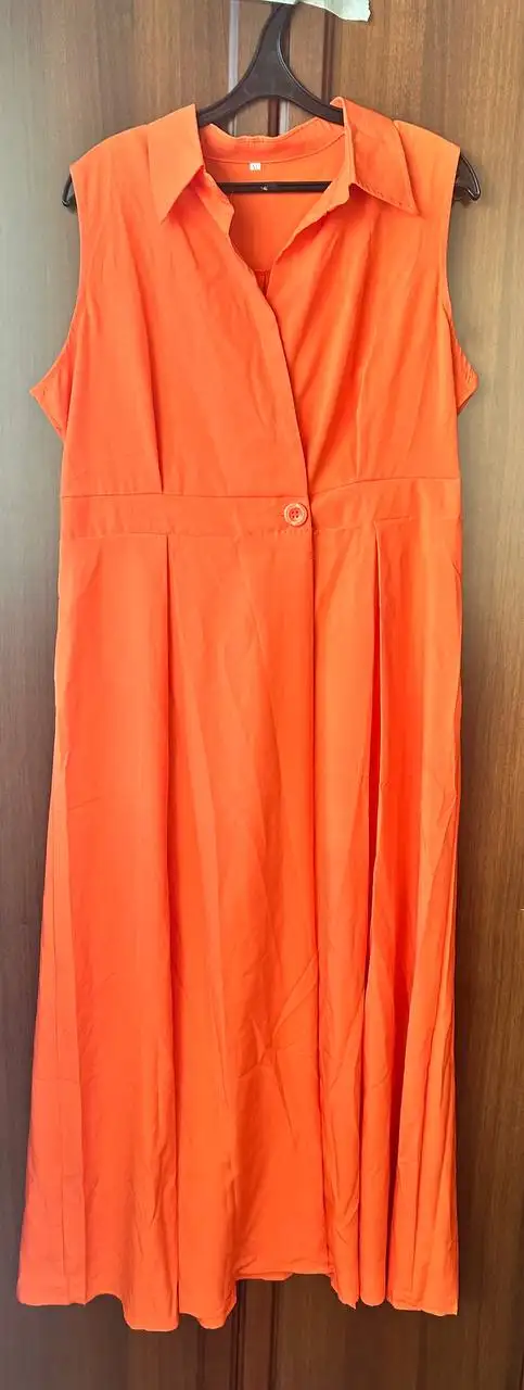 Женский сарафан оранжевого цвета новый - Женская одежда (Одежда) в Москва