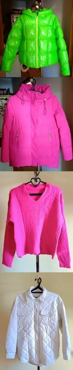 Куртки демисезонные и свитер розовый, размеры 42-46 - Барахолка в Москва