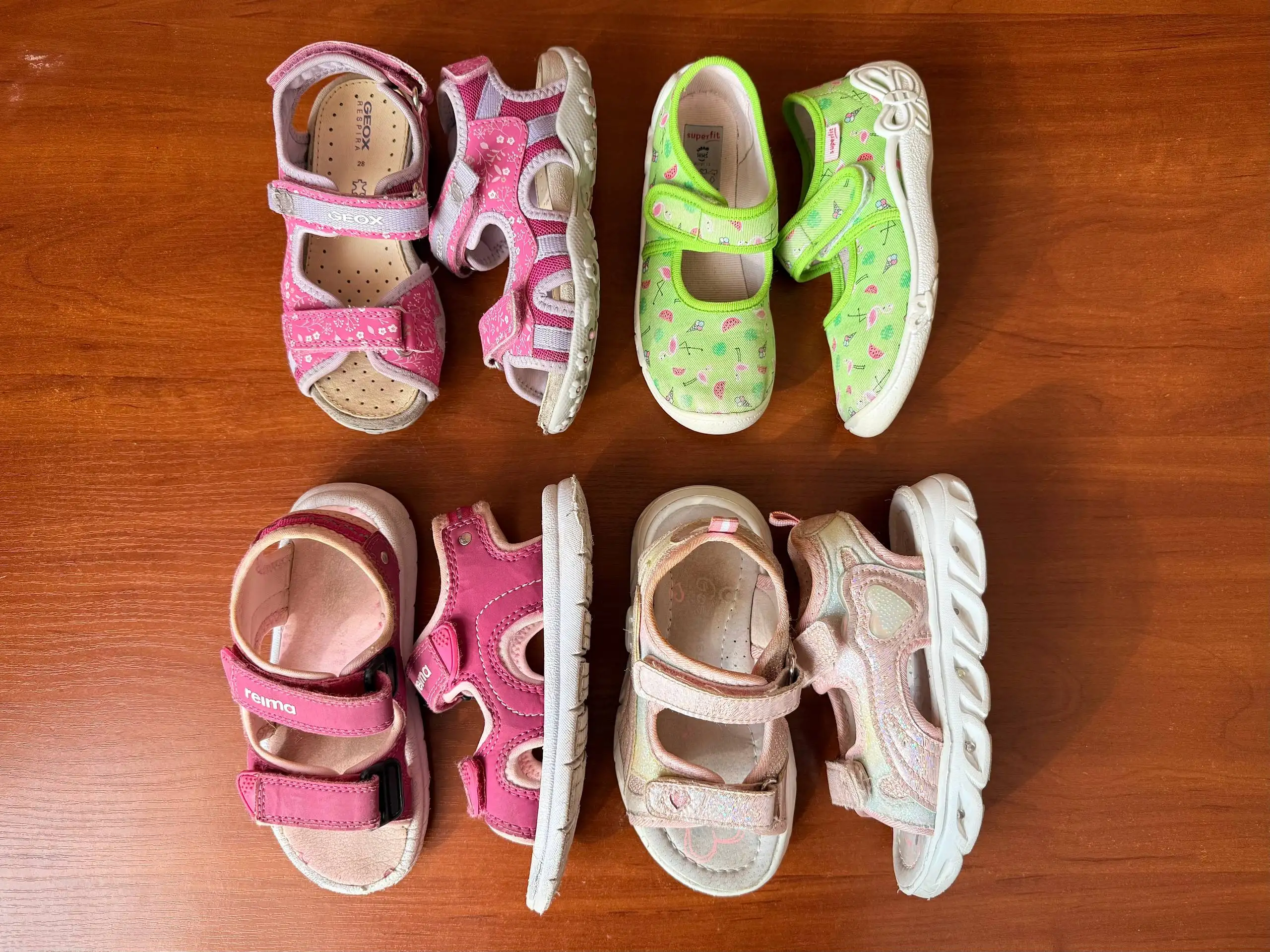 Пакет обуви на девочку размер 27-28 весна-лето - Детская обувь (Одежда) в Москва