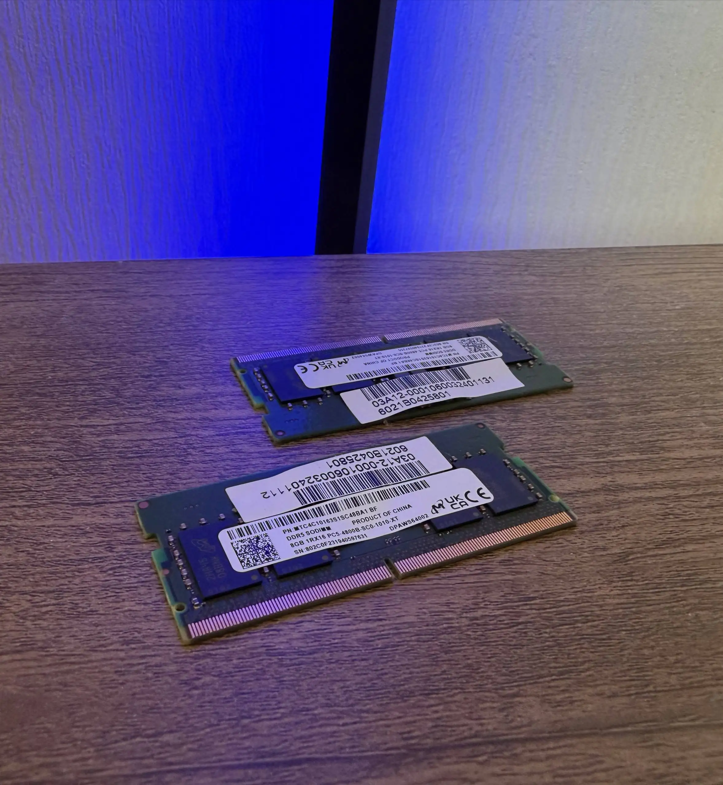 Продажа оперативной памяти DDR5 SODIMM 16 ГБ (8x2) Micron - Компьютерные комплектующие (Электроника) в Москва