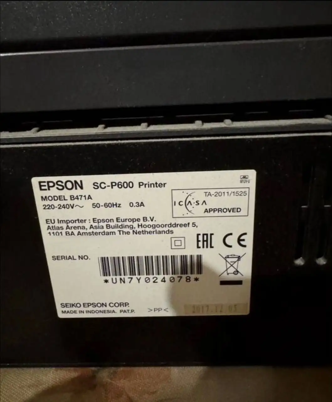 Фотопринтер Epson SureColor P600 - Принтеры (Электроника) в Москва