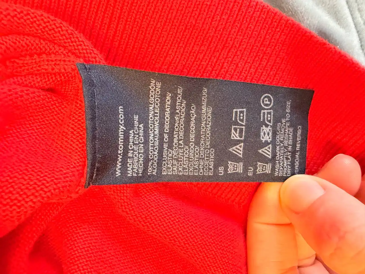 Мужской джемпер Tommy Hilfiger размер L - Мужская одежда (Одежда) в Москва