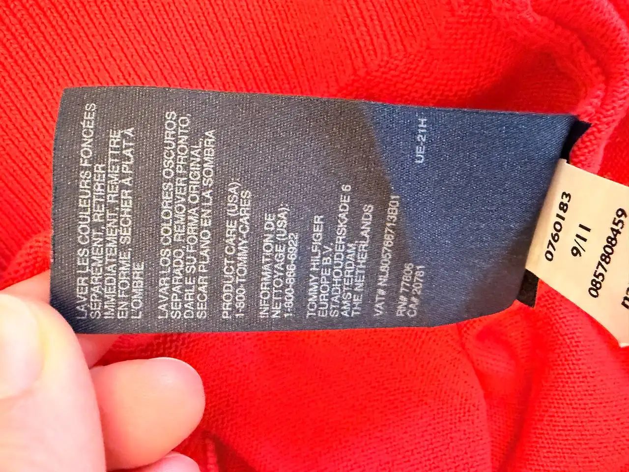 Мужской джемпер Tommy Hilfiger размер L - Мужская одежда (Одежда) в Москва