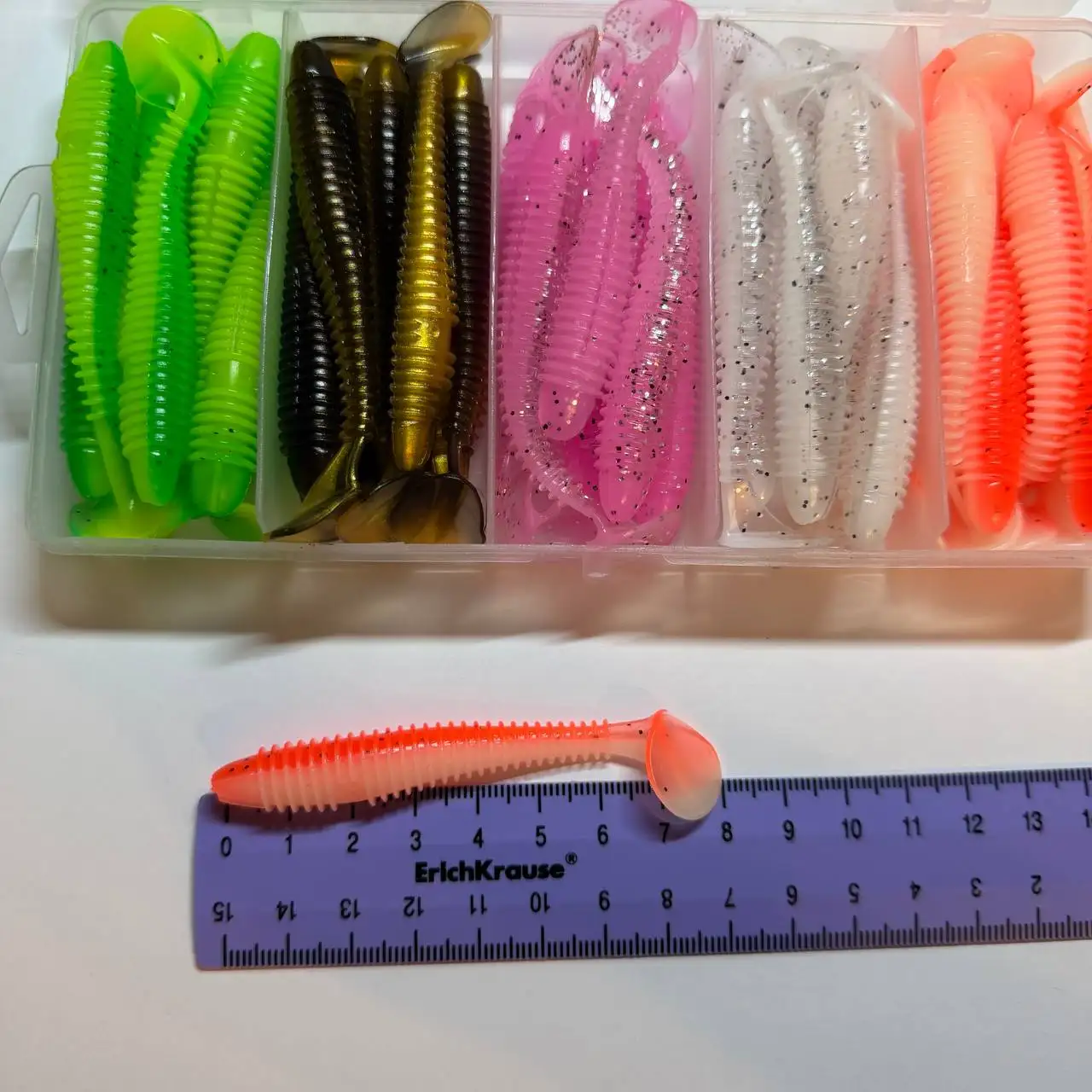 Набор силиконовых приманок для рыбалки - Рыбалка (Хобби и отдых) в Москва