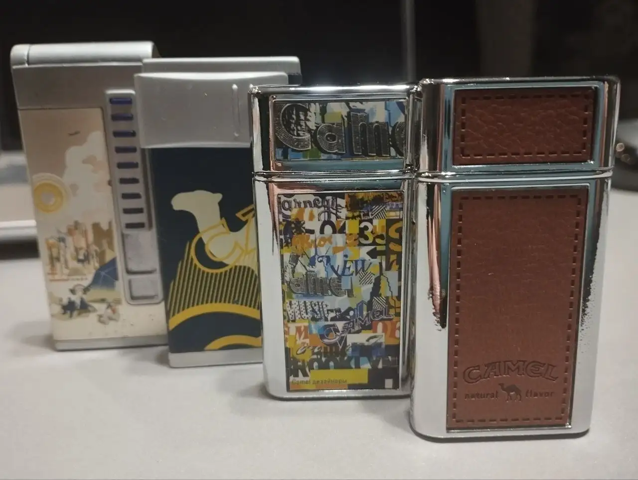 Коллекционные зажигалки Camel, Mild Seven, Glamour и пепельница - Коллекционные предметы (Барахолка) в Москва