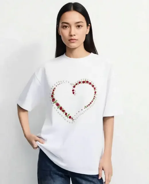 Футболка плотный хлопок 100%, размер М - Женская одежда и аксессуары в Москва