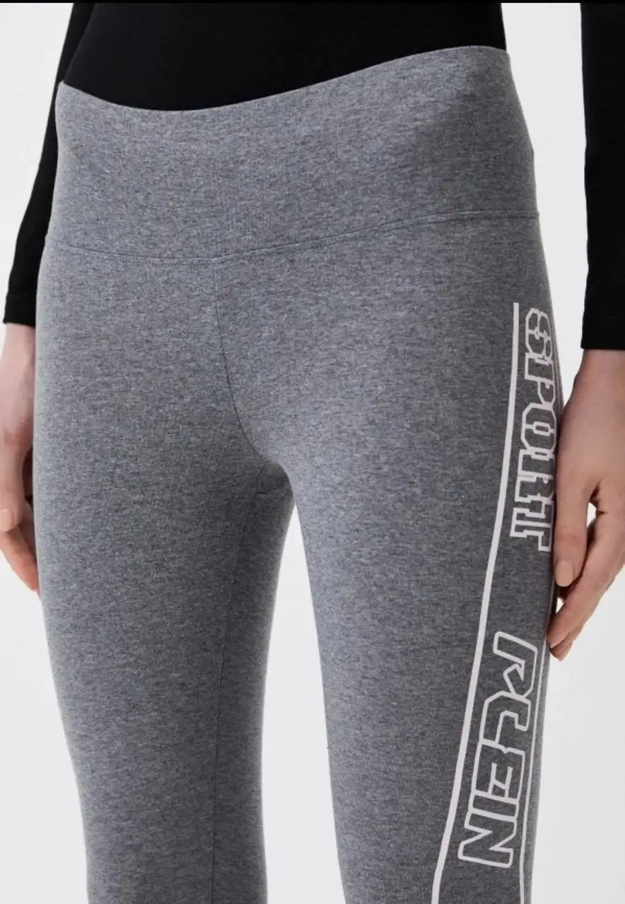 Новые хлопковые спортивные леггинсы Plein Sport размер M (фактически S) - Спортивная одежда (Одежда) в Зеленоград