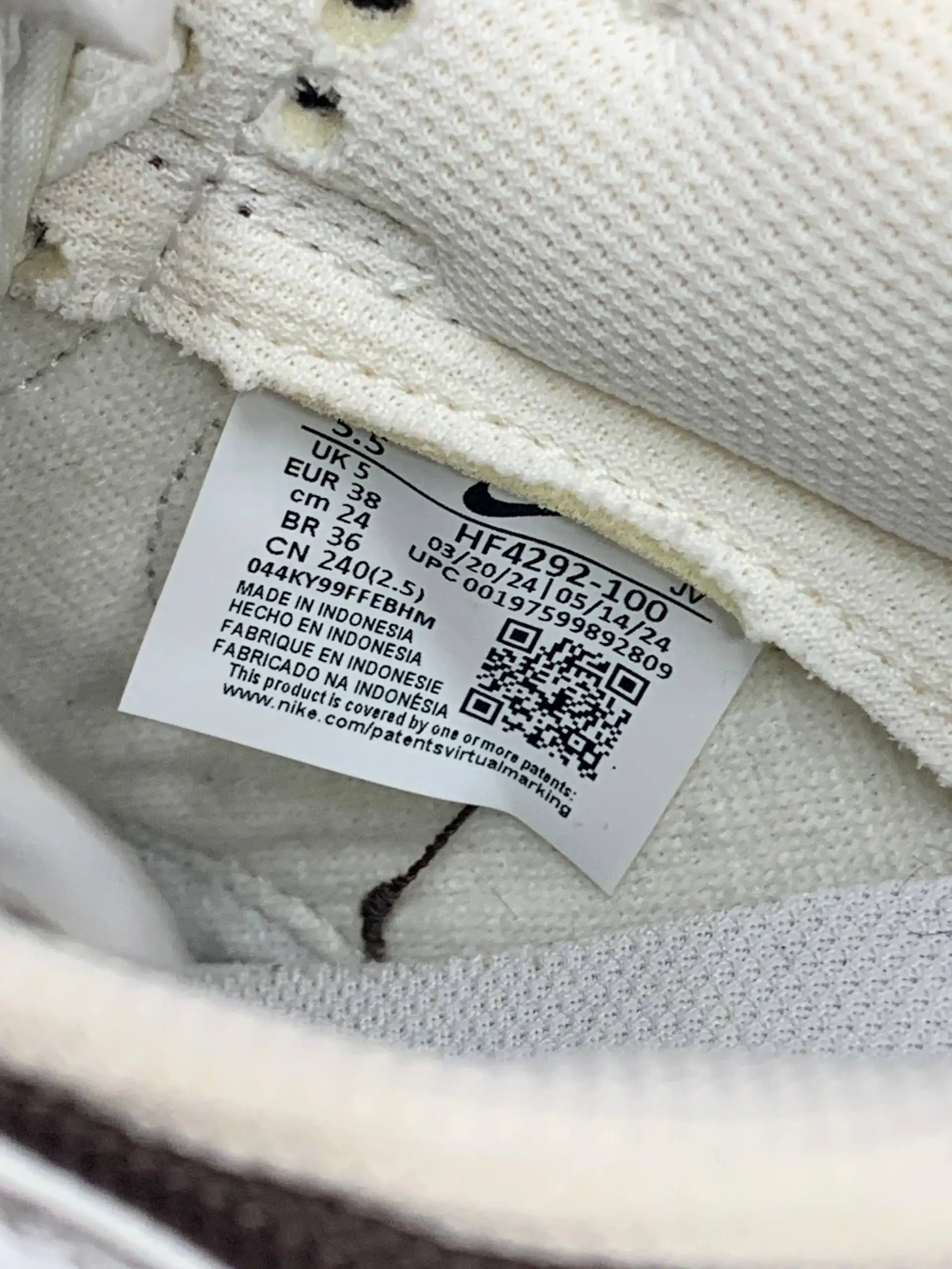 Nike Dunk Low X Jumpman Jack (38 EU) - Обувь (Одежда) в Москва