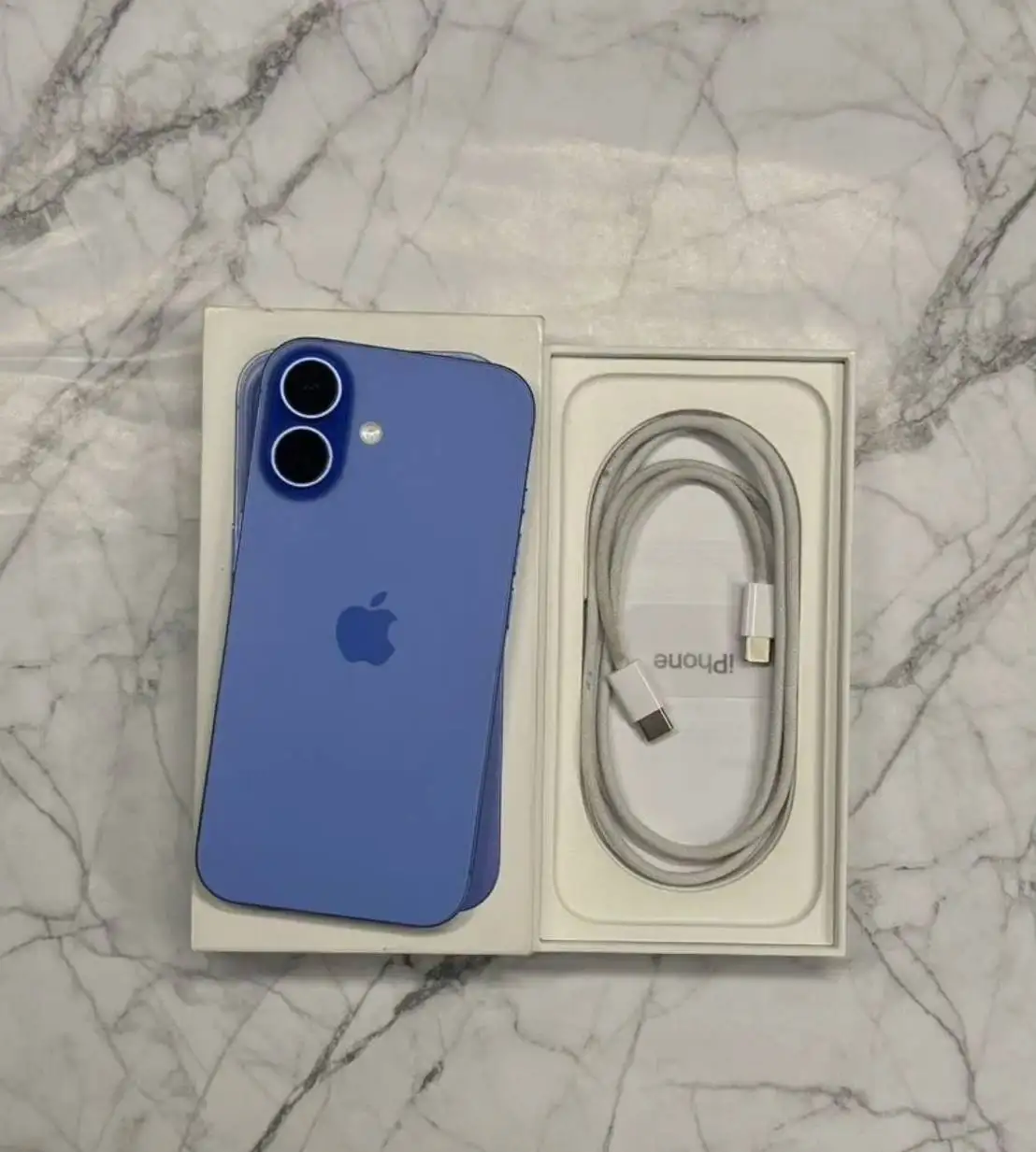 iPhone 16 128GB Синий - Мобильные телефоны (Электроника) в Москва