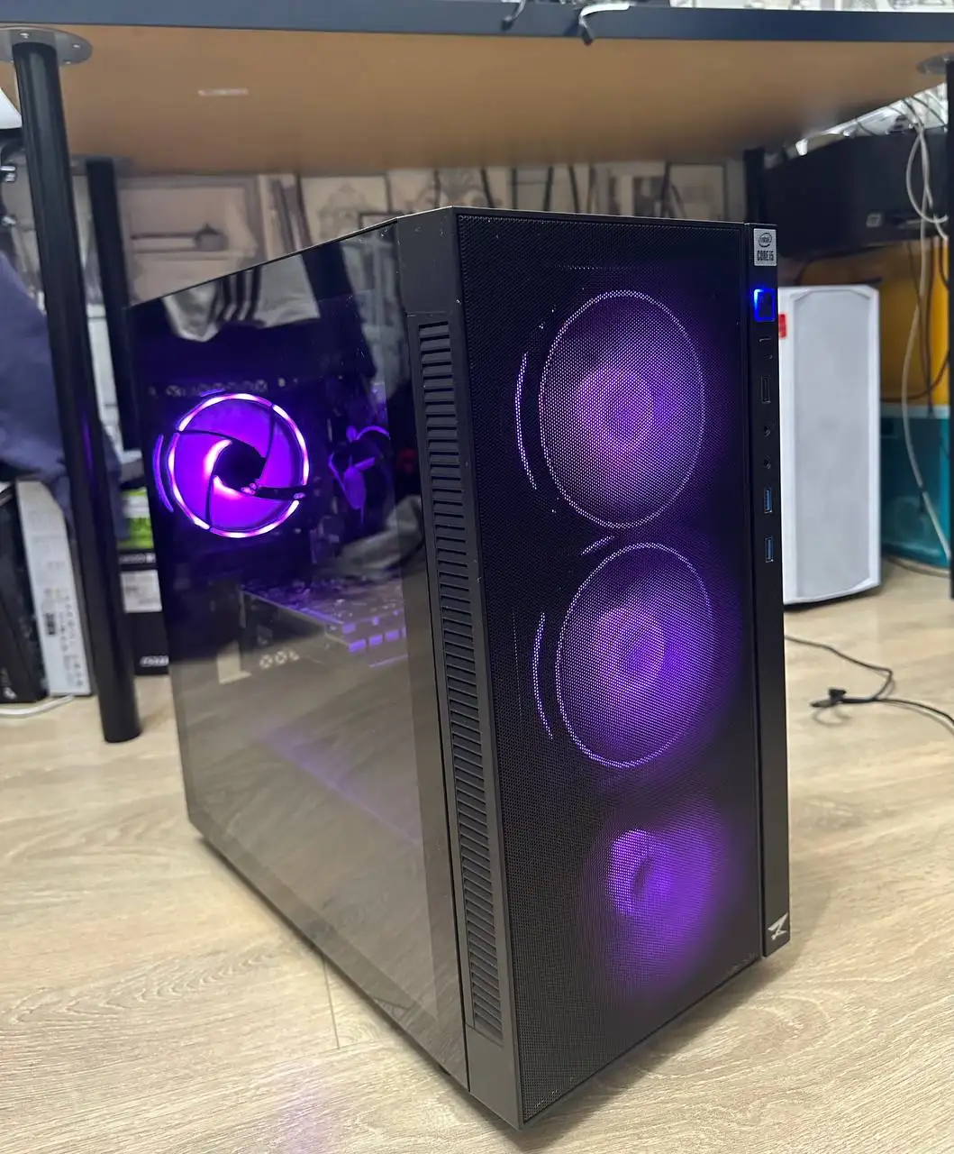 Игровой компьютер Intel i5-10400F, GTX 1650 4GB, 16GB RAM, 512GB SSD - Электроника в Москва