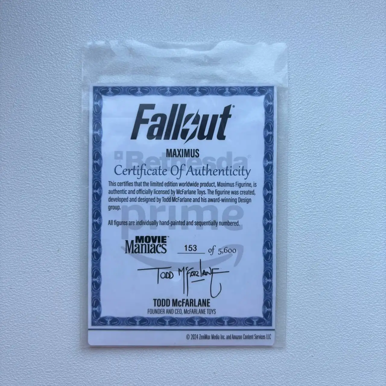 Коллекционная фигурка MAXIMUS из Fallout - Коллекционные фигурки (Хобби и отдых) в Москва