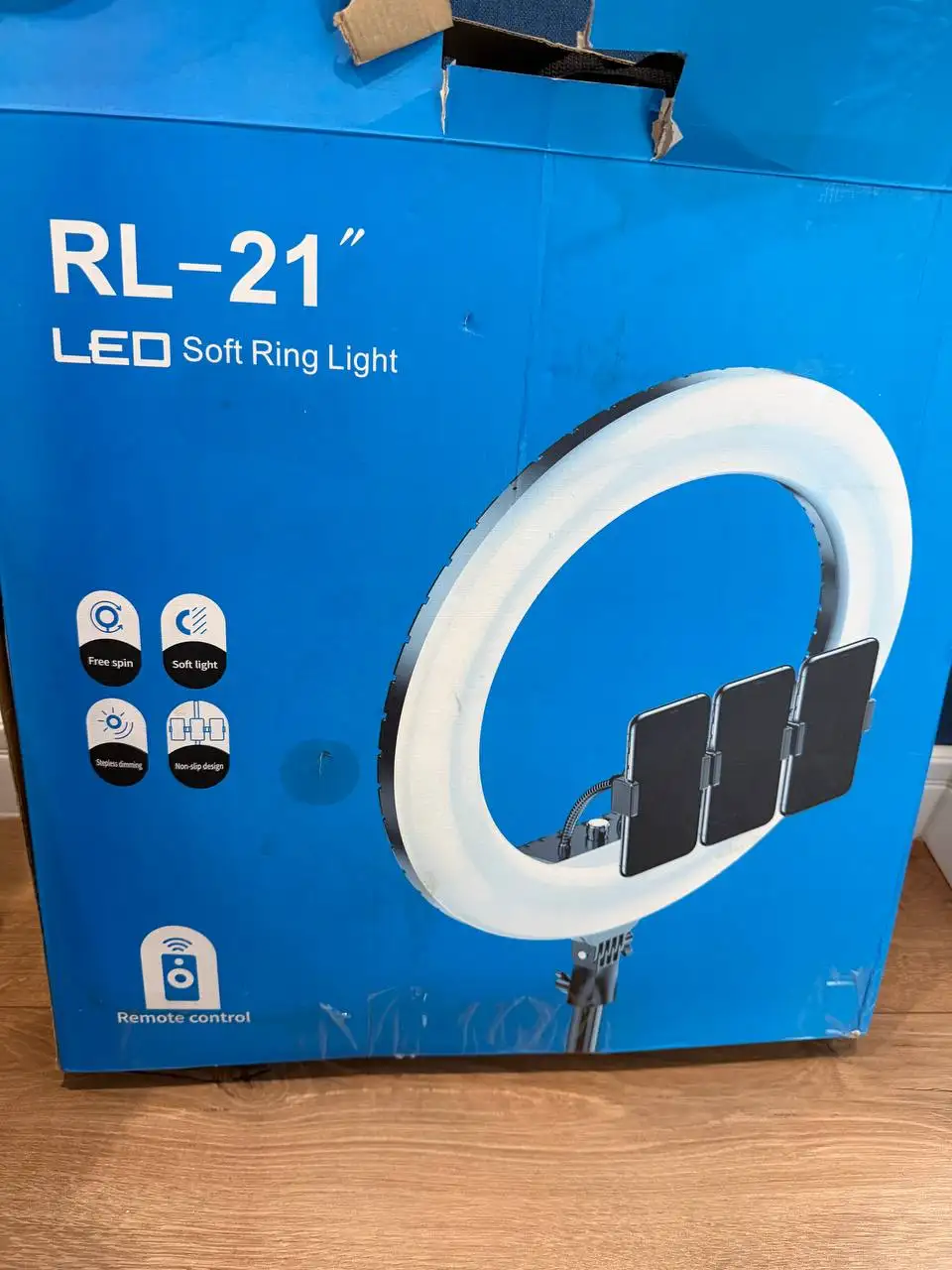Кольцевая LED-лампа RL-21” со штативом - Электроника в Москва