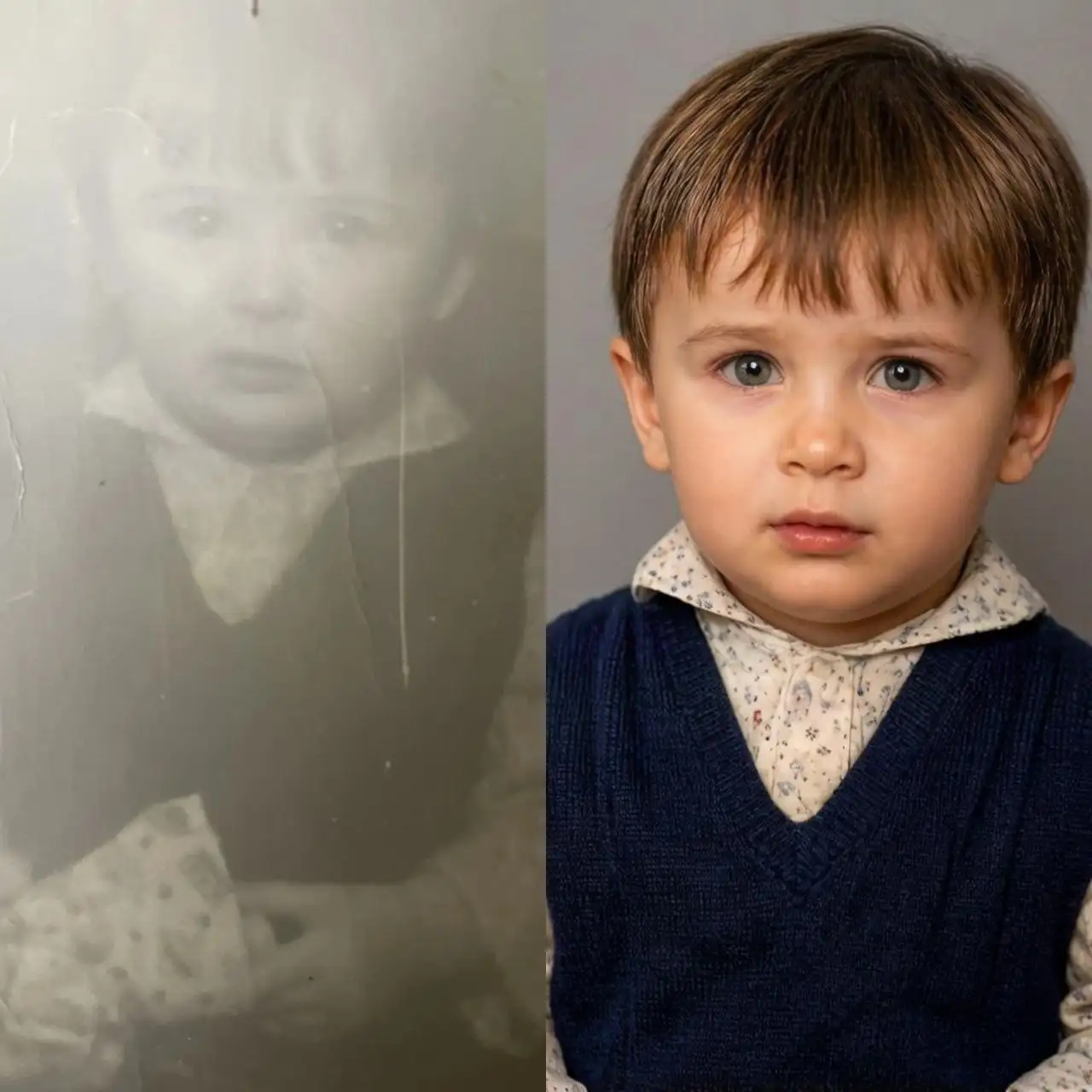Восстановление старых ч/б фото в цвете онлайн - Фотоуслуги (Услуги) в Неизвестно