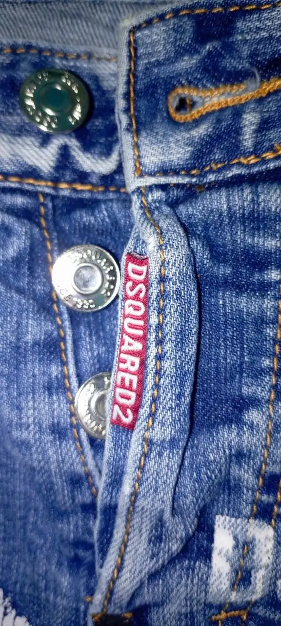 Шорты джинсовые Dsquared2 оригинал - Шорты (Одежда) в Москва