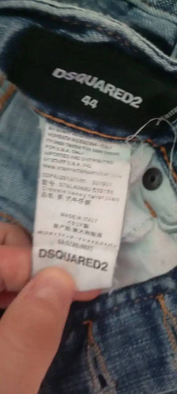 Шорты джинсовые Dsquared2 оригинал - Шорты (Одежда) в Москва
