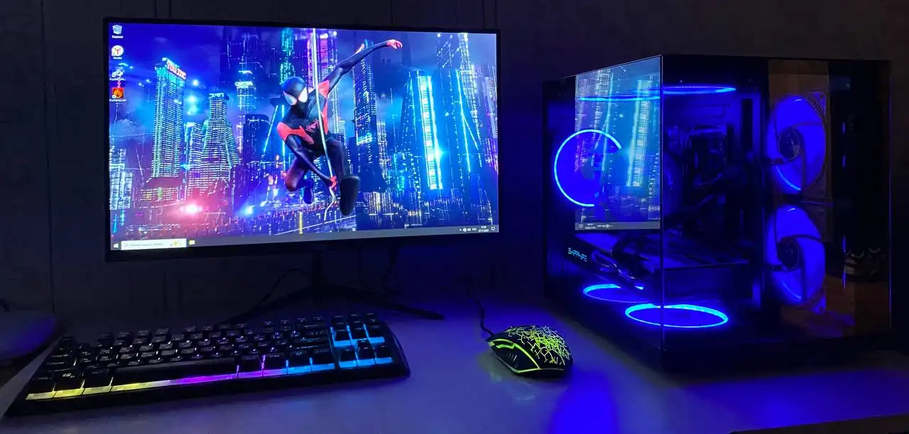 Игровой компьютер с монитором 24 дюйма