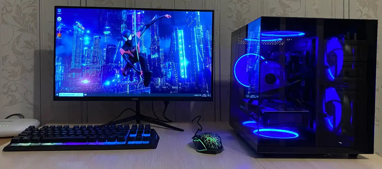 Игровой компьютер с монитором 24 дюйма
