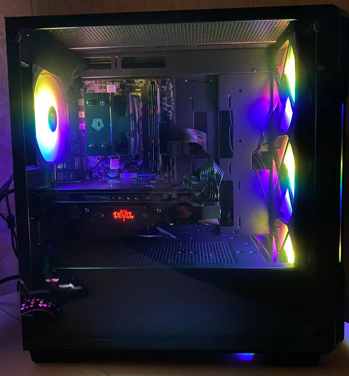 Продам игровой компьютер с монитором MI 24 дюйма