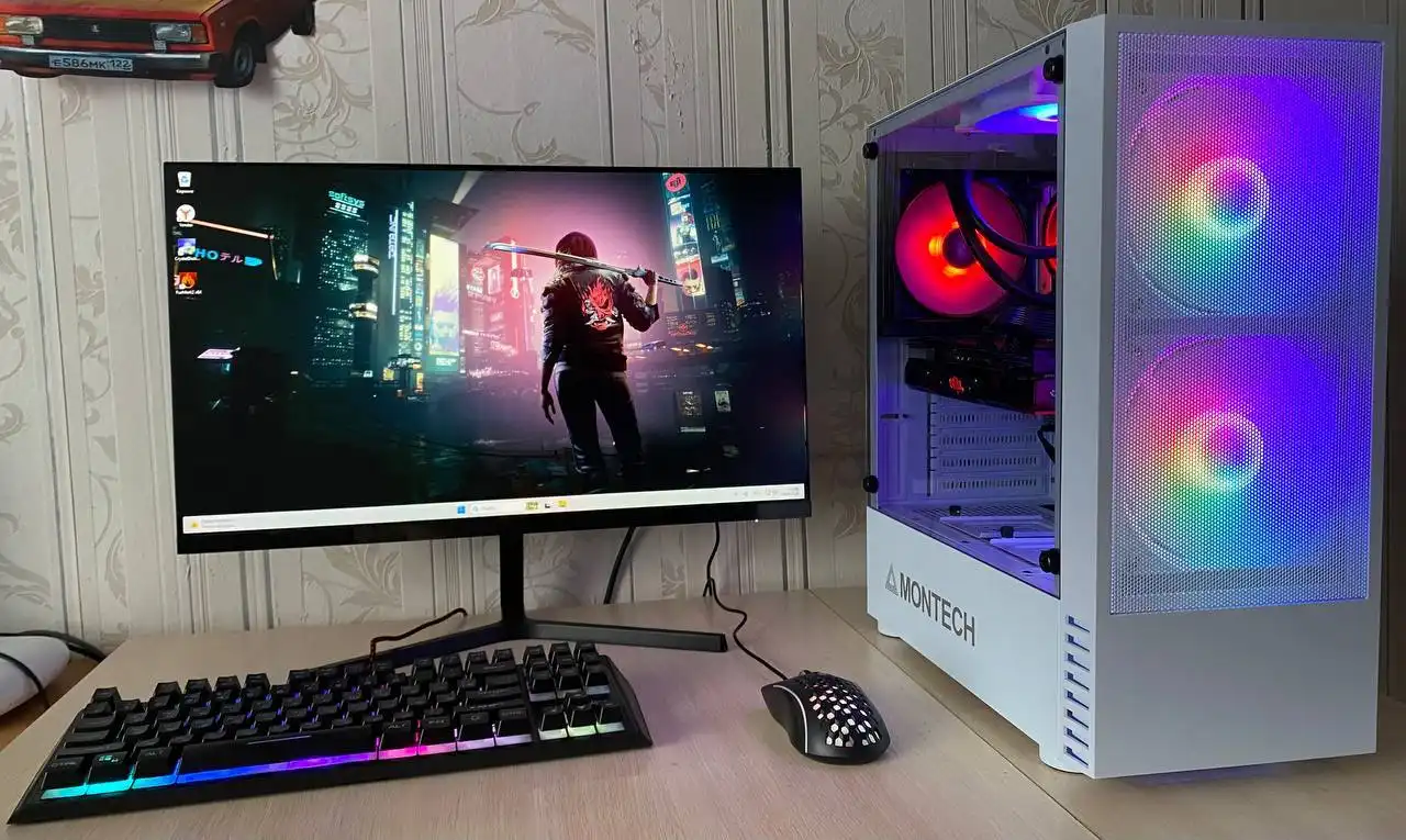 Игровой компьютер системный блок - Компьютеры и комплектующие (Электроника) в Барнаул