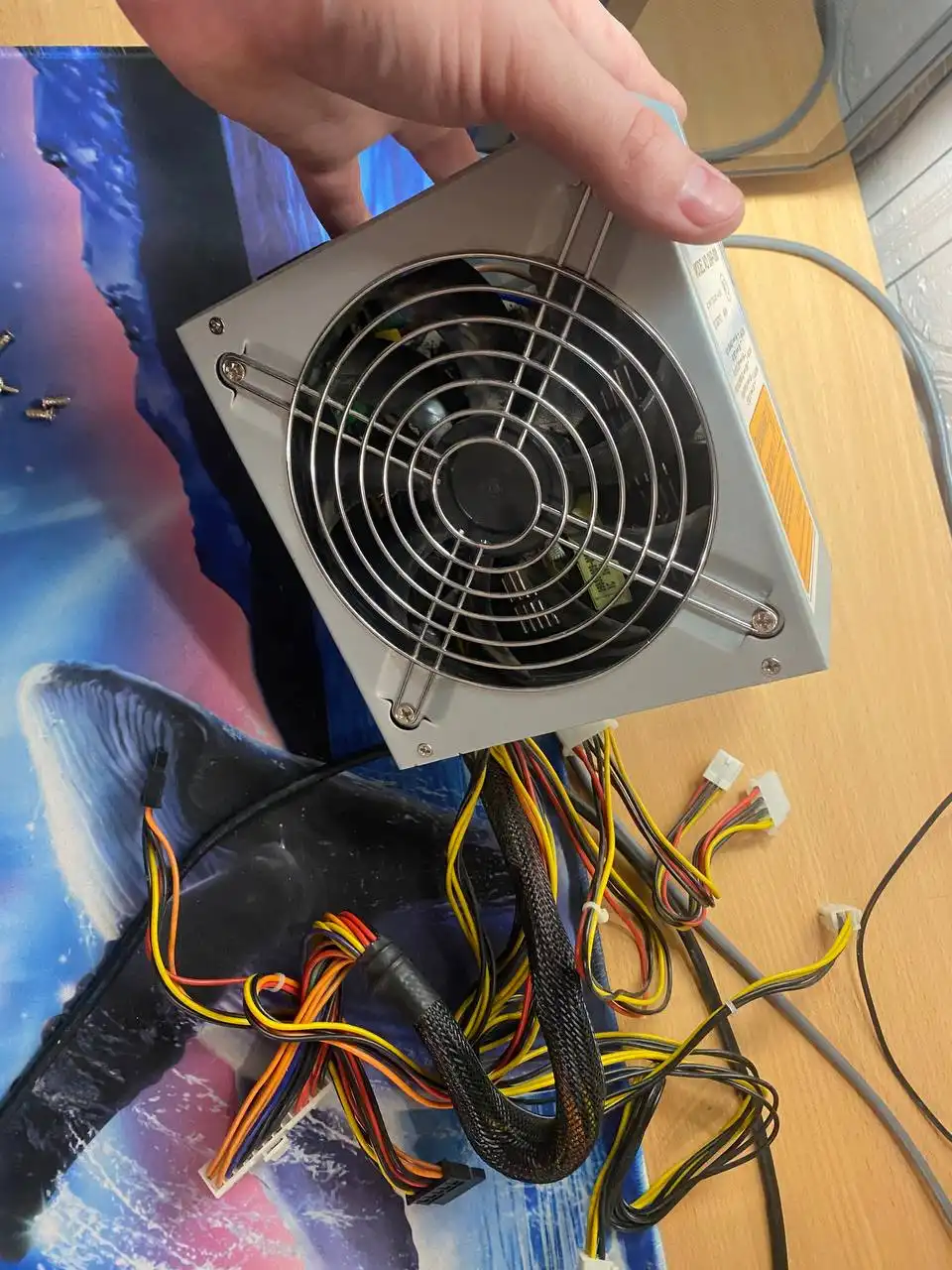 Продажа блоков питания Fine Power 500W и Thermalteke 450W - Компьютерные комплектующие (Электроника) в Барнаул