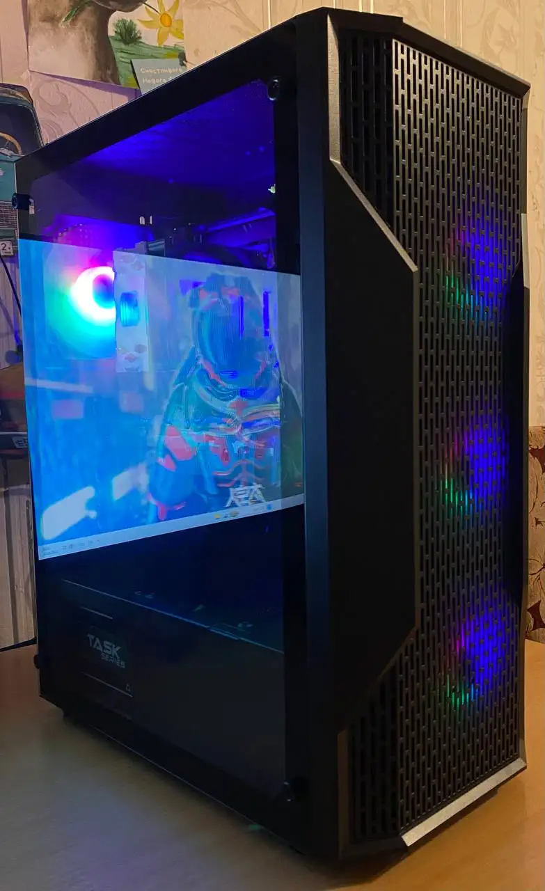 Игровой компьютер в сборе с монитором 24 дюйма - Компьютеры (Электроника) в Барнаул