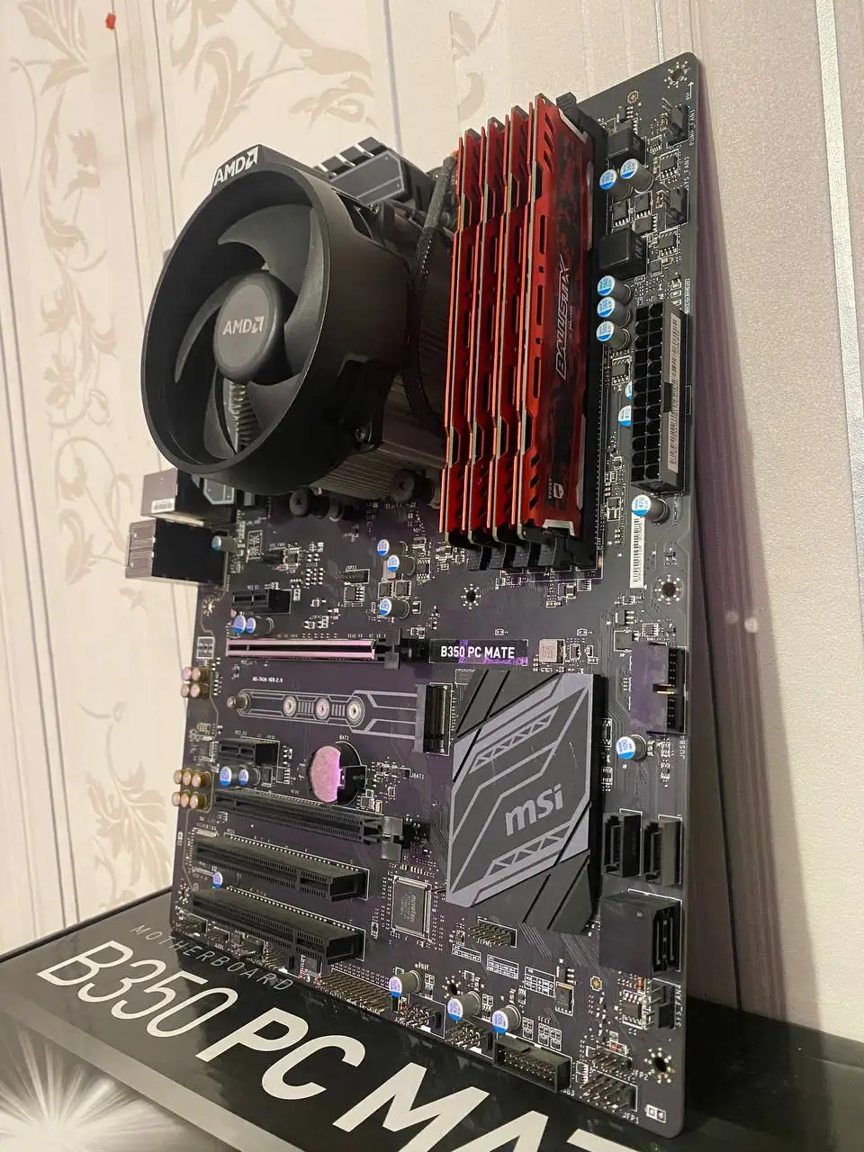 Комплект компьютерных комплектующих AM4 - Компьютерные комплектующие (Электроника) в Барнаул