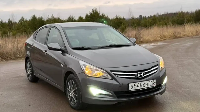 Hyundai Solaris 2016 рестайлинг, 1.6 механика, 6 ступеней - Авто в Казань