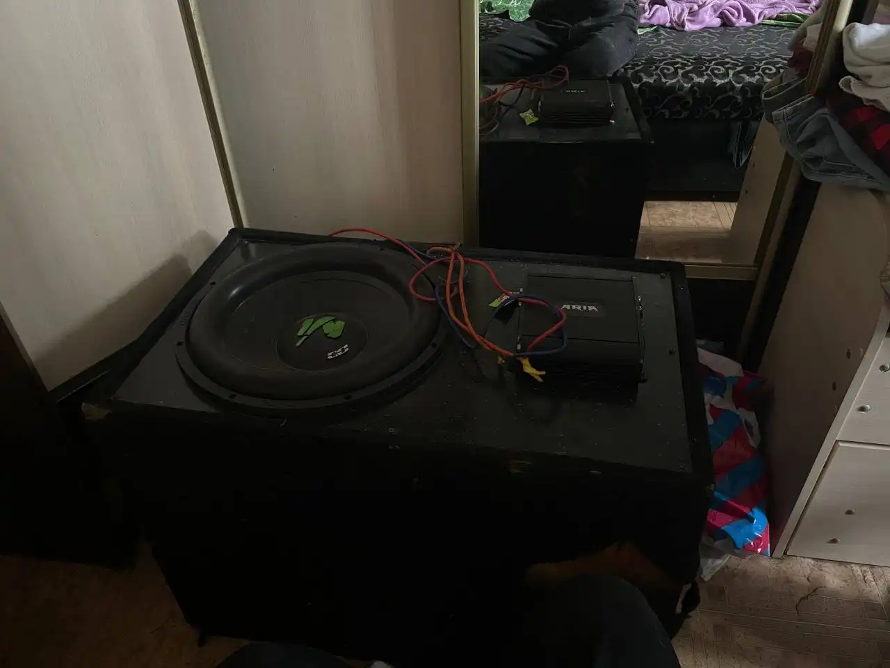 Продам саб с усилителем 20кВт - Аудиооборудование (Авто) в Чебоксары