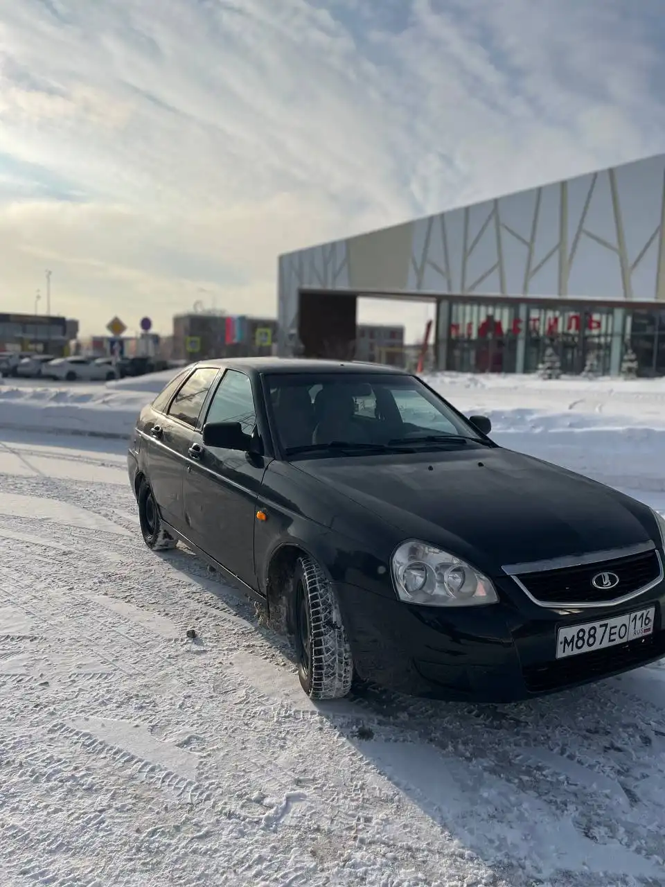 Продажа Лада Приора 2009 года в черном цвете с ГБО - Легковые автомобили (Авто) в Казань