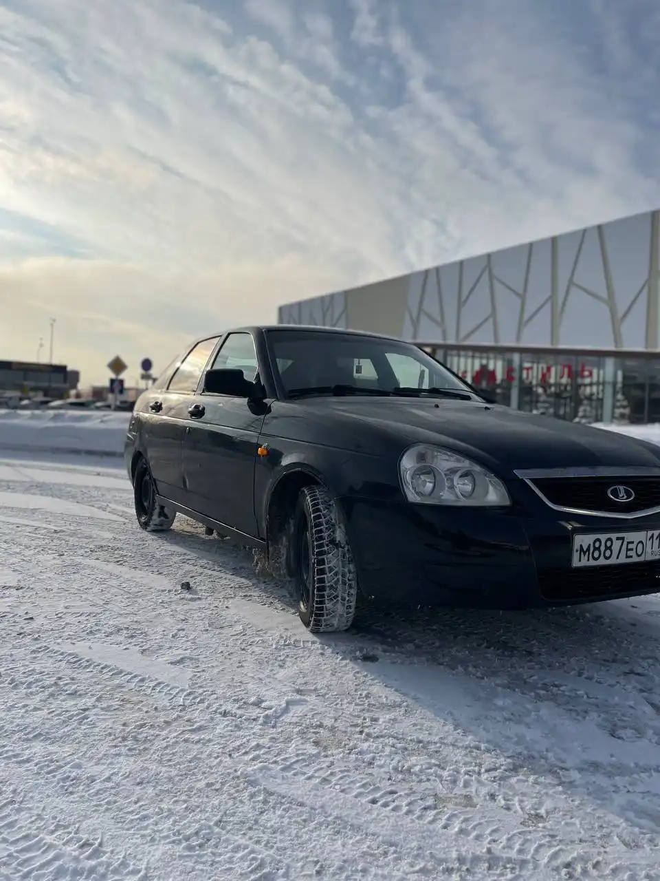 Продажа Лада Приора 2009 года в черном цвете с ГБО - Легковые автомобили (Авто) в Казань