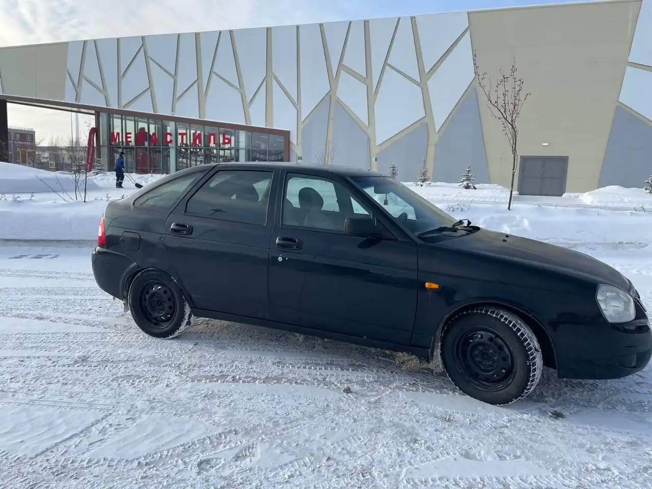 Продажа Лада Приора 2009 года в черном цвете с ГБО - Легковые автомобили (Авто) в Казань