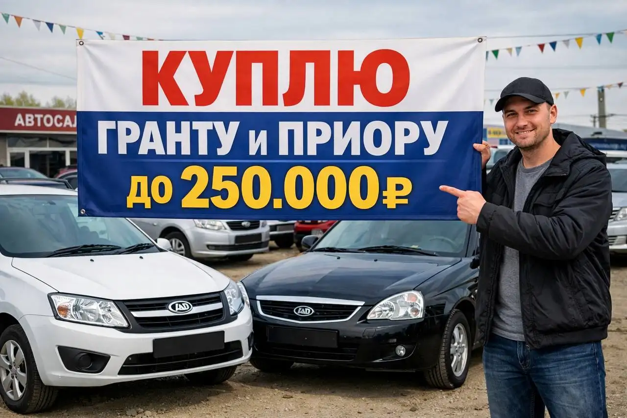 Куплю автомобиль Lada Priora или Granta - Легковые автомобили (Авто) в Чебоксары