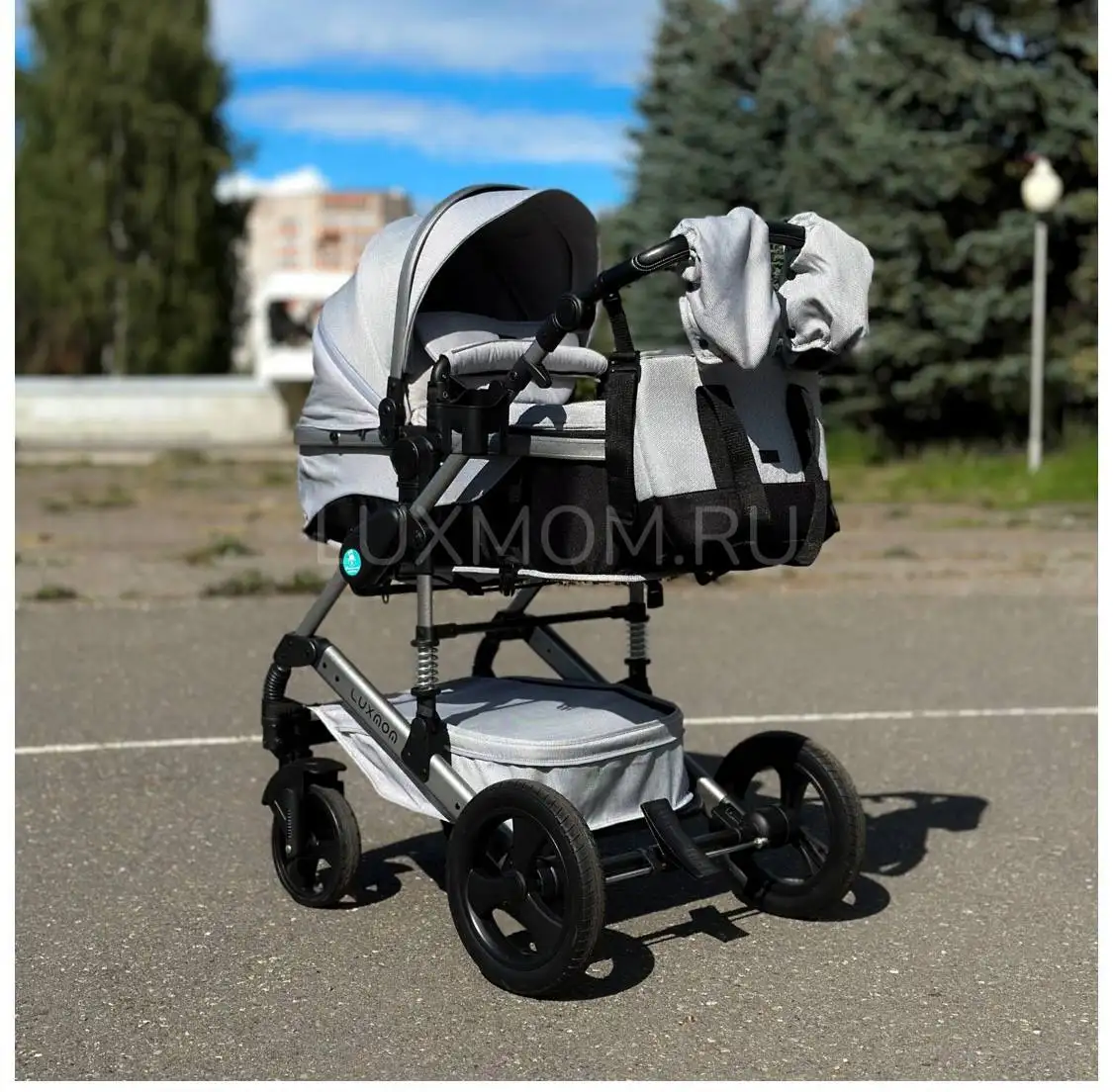 Коляска Luxmom 3в1 в полной комплектации - Коляски (Товары для детей) в Чебоксары