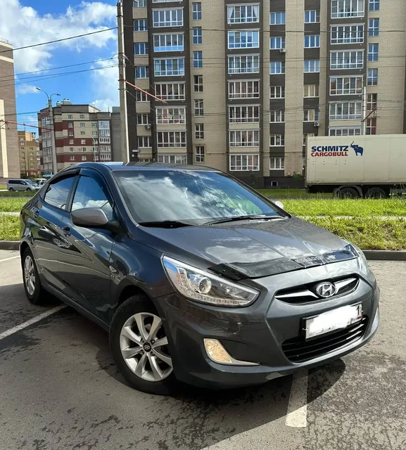 Hyundai Solaris в отличном состоянии - Легковой автомобиль в Чебоксары