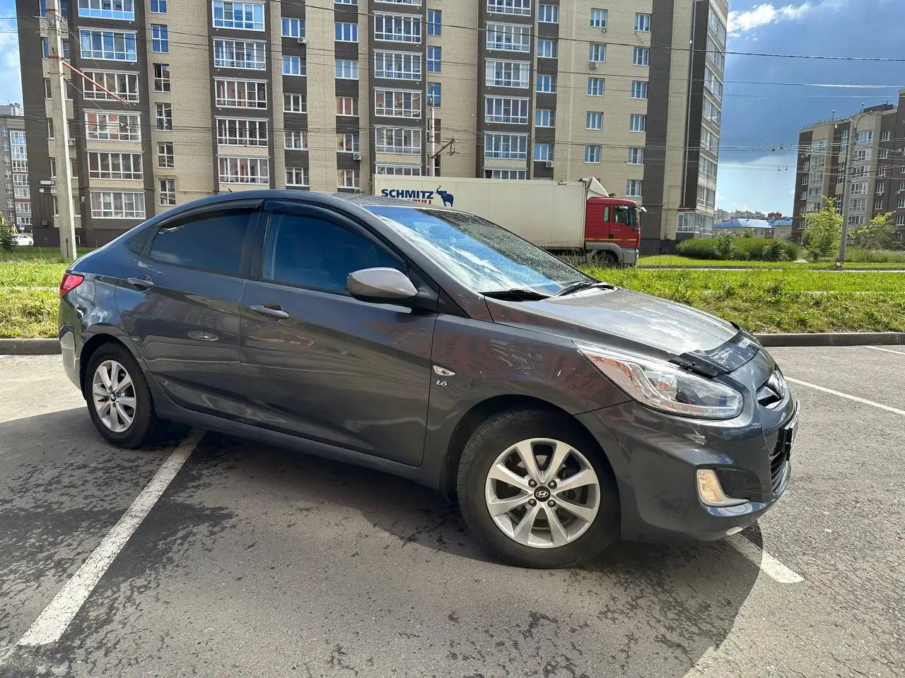 Hyundai Solaris в отличном состоянии - Легковые автомобили (Авто) в Чебоксары