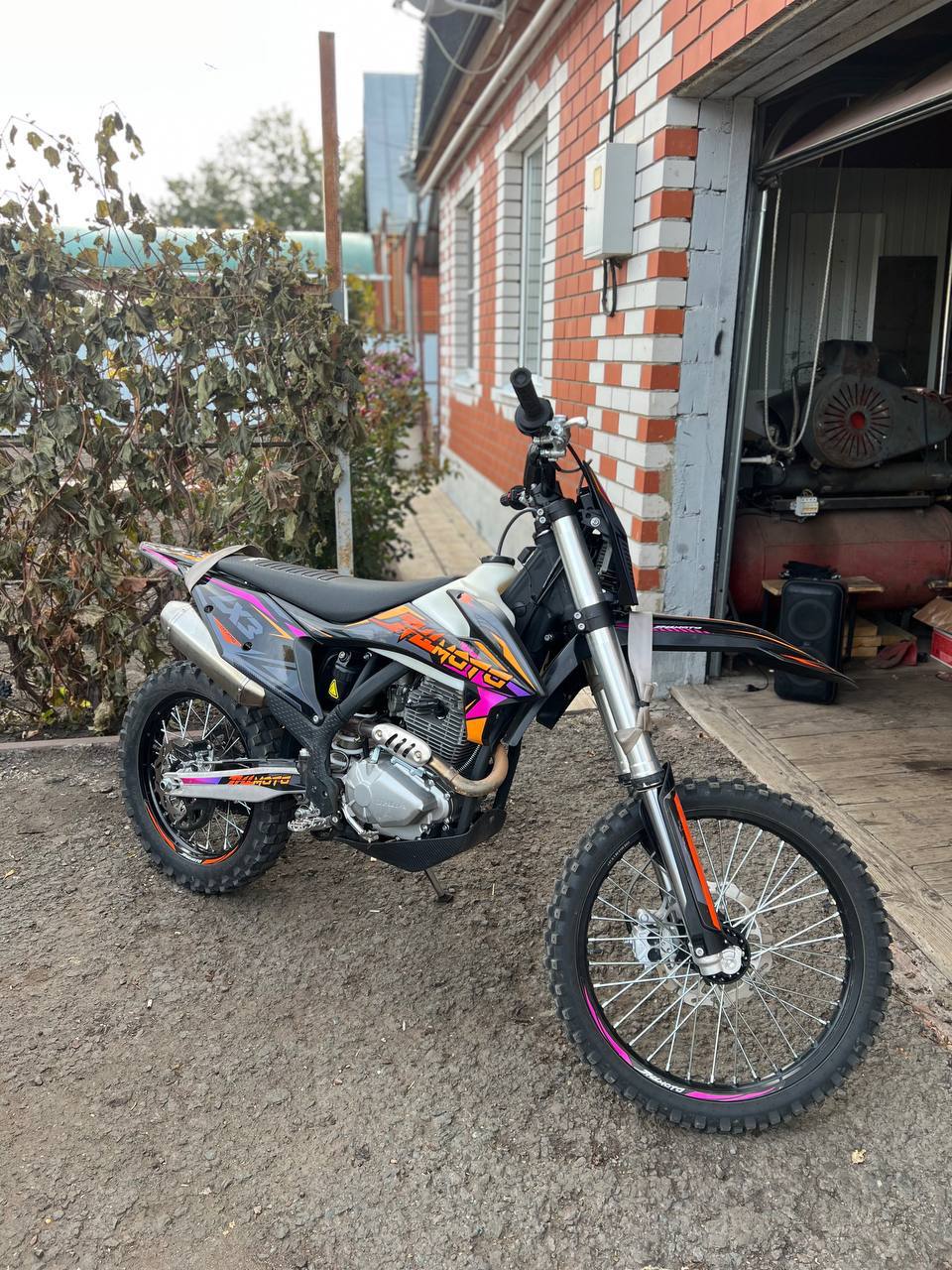 Отличный мотоцикл с пробегом 70 м/ч