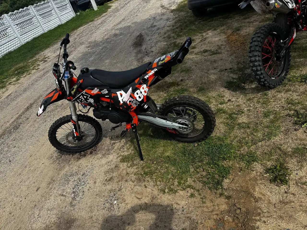 Питбайк кастом 150сс с переборкой двигателя