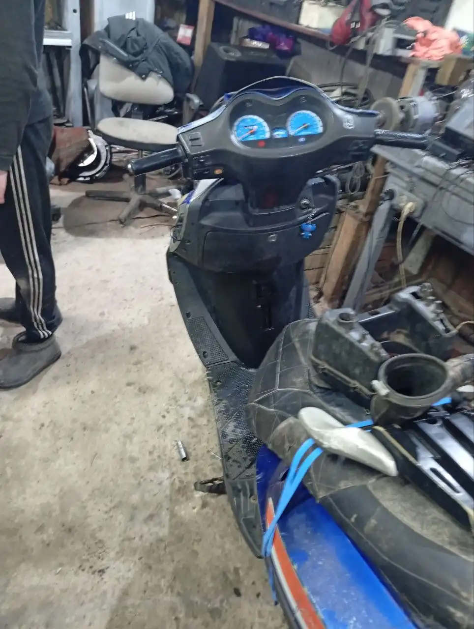 Продажа скутера Irbis Nirvana 150 с проблемой при газе