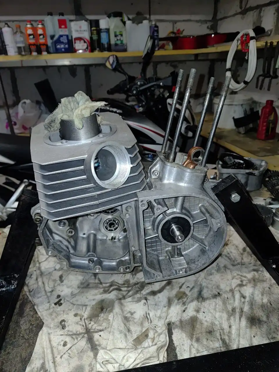 Продажа двигателя Минск 125 модель 3.112 - Мотоциклетные запчасти (Запчасти) в Саранск