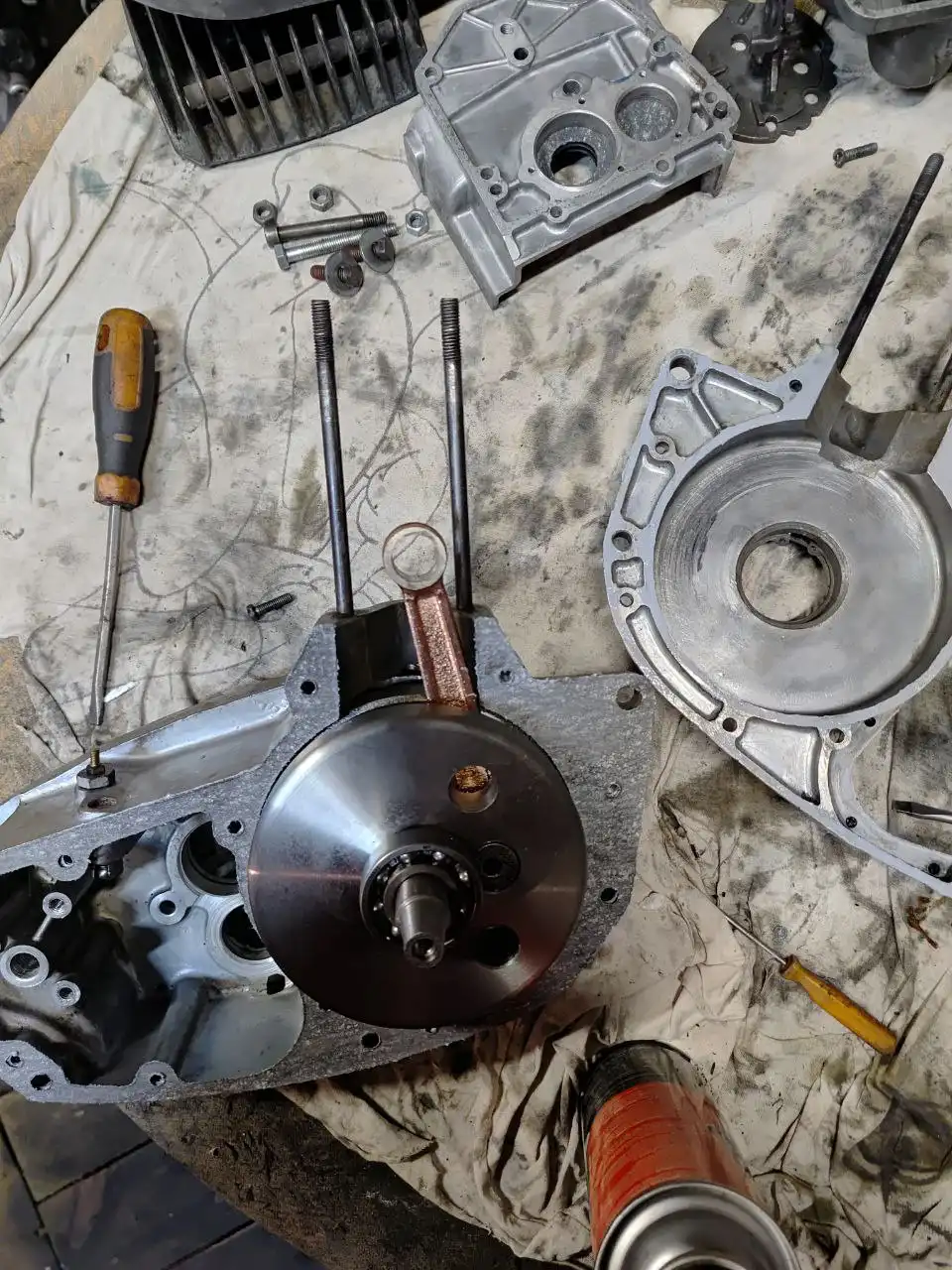 Продажа двигателя Минск 125 модель 3.112 - Мотоциклетные запчасти (Запчасти) в Саранск