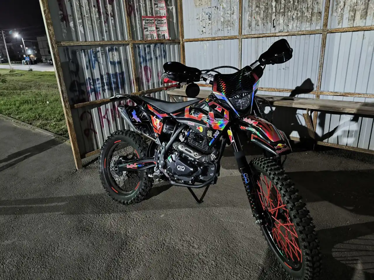 Продам почти новый мотоцикл 25 л.с., 440 км пробега - Мотоциклы (Авто) в Луховка