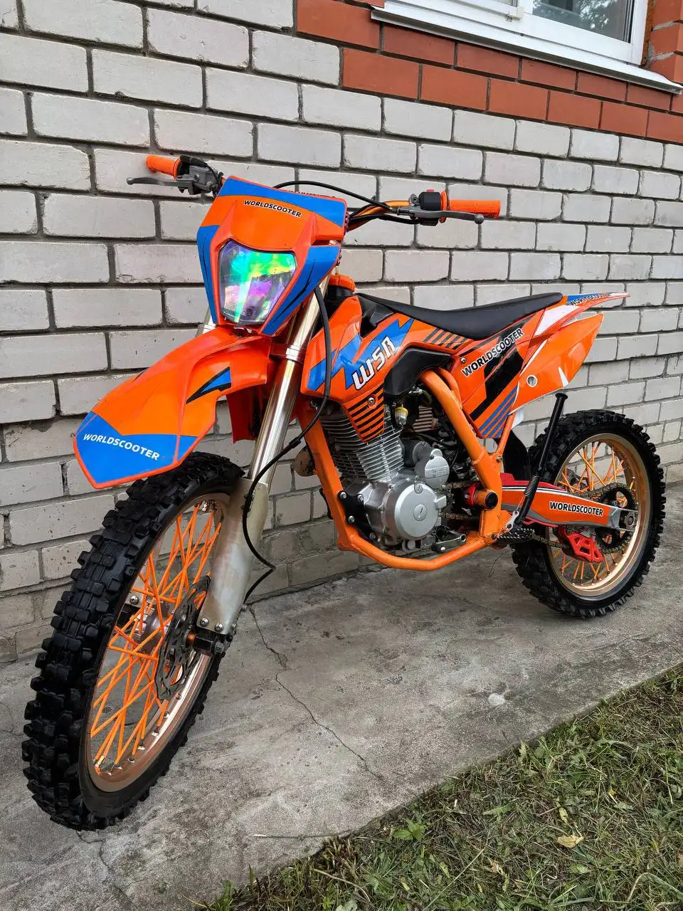 Мотоцикл 250 кубов с деревянными деталями - Мотоциклы (Авто) в Саранск